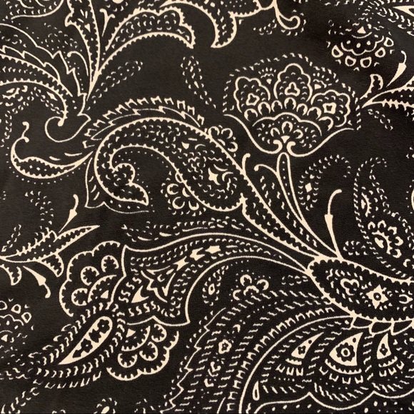 Lands End tankini top, paisley halter swimsuit 16C - Picture 4 of 8